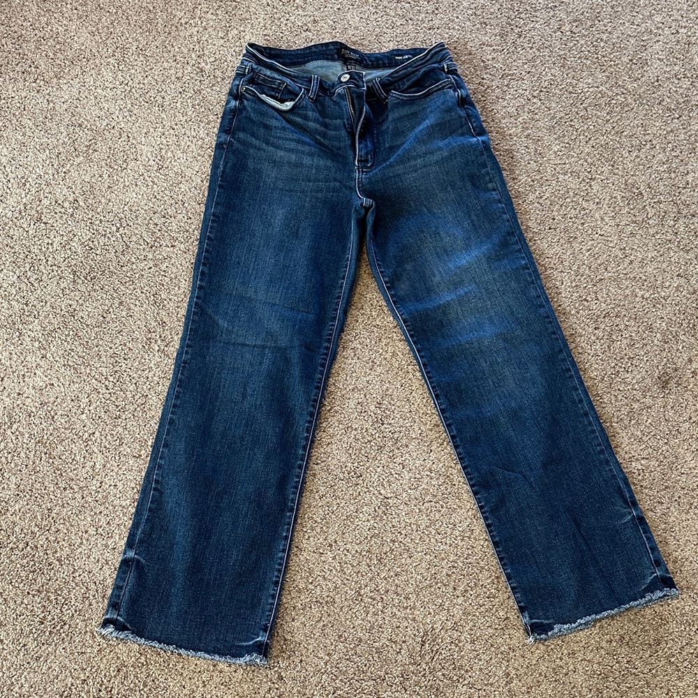 Judy Blue Dark Indigo Straight Leg Jeans